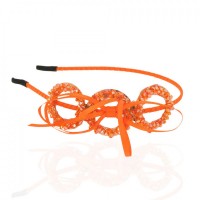 Обруч для волос с украшениями из страз (7061) вариант 08