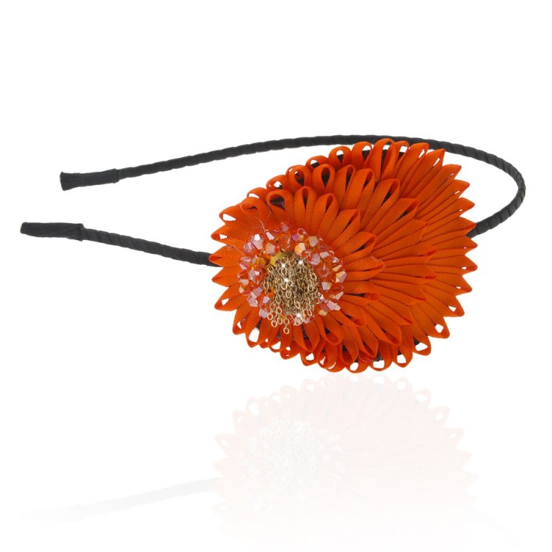 Обруч для волос с украшением (7063) вариант 01