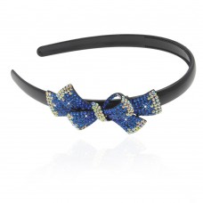 обруч для волос пластиковый с украшением (8478) вариант 03