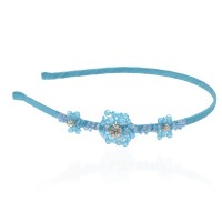 Обруч для волос с украшениями из страз (8618) вариант 03