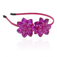 Обруч для волос с украшениями из страз (8619) вариант 05