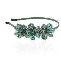 Обруч для волос с украшениями из страз (8622) вариант 03