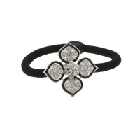 Резинка для волос с украшением (11771) вариант 02