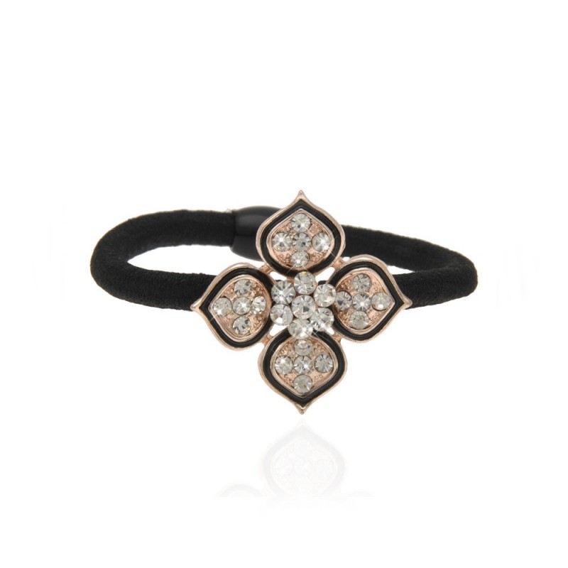 Резинка для волос с украшением (11771) вариант 04