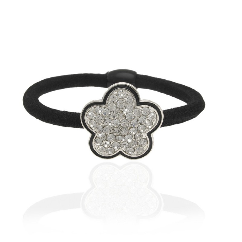 Резинка для волос с украшением (11773) вариант 01