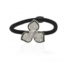 Резинка для волос с украшением (11774) вариант 01