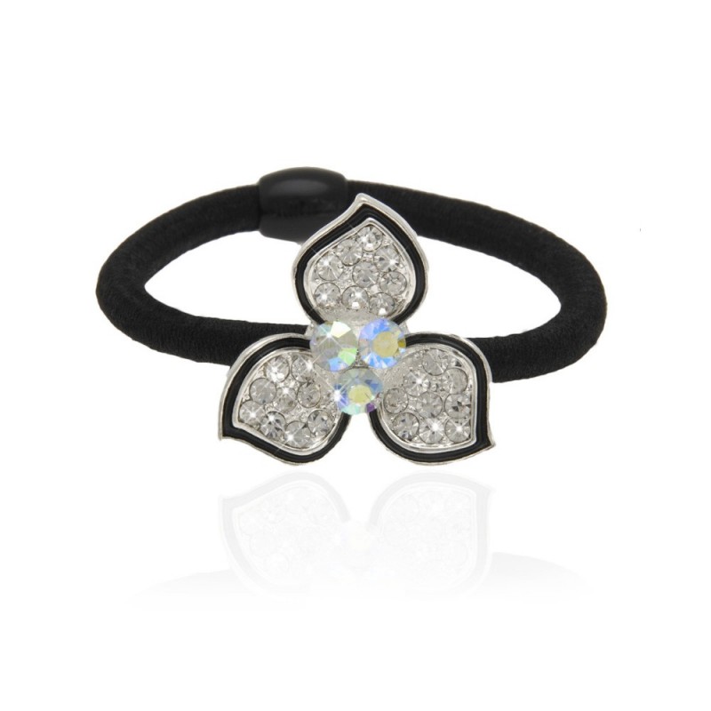 Резинка для волос с украшением (11774) вариант 02