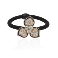 Резинка для волос с украшением (11774) вариант 04