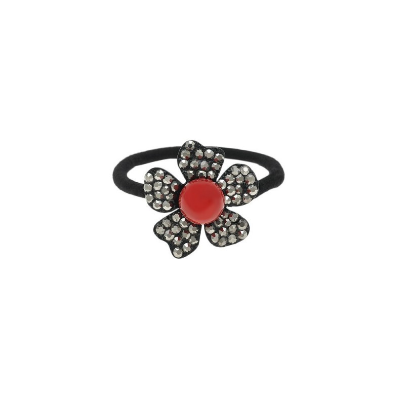 Резинка для волос с украшением (12960) вариант 01