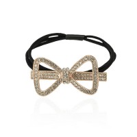 Резинка для волос с украшением (13844) вариант 02