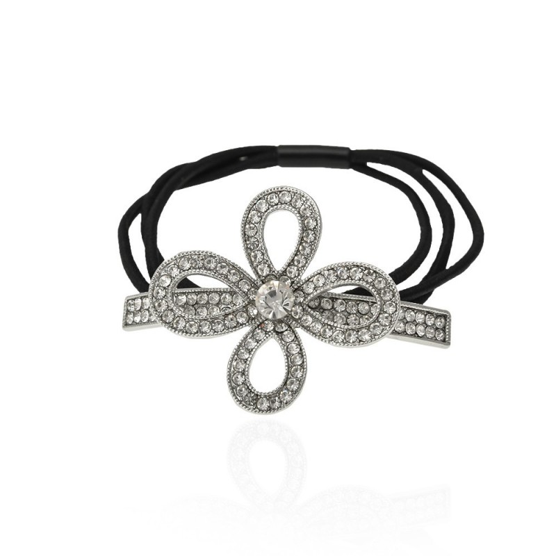 Резинка для волос с украшением (13846) вариант 01