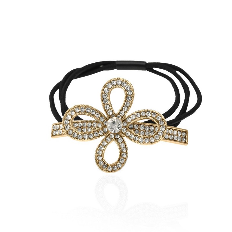 Резинка для волос с украшением (13846) вариант 02