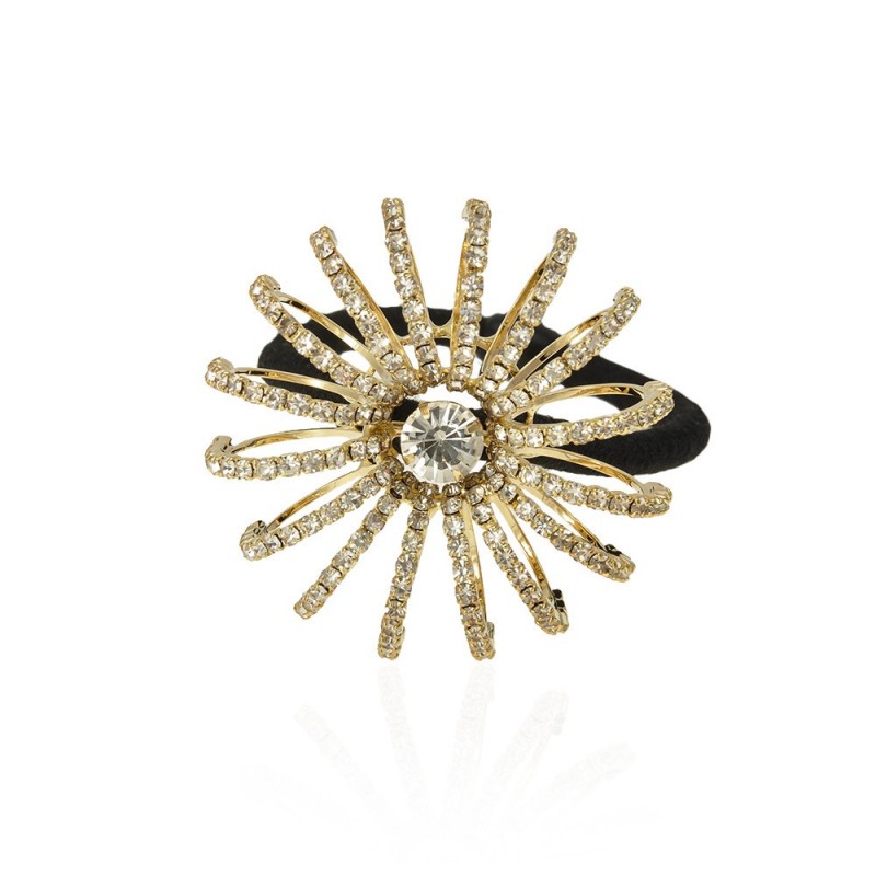 Резинка для волос с украшением (13850) вариант 02