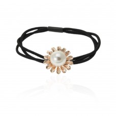 Резинка для волос с украшением (13986) вариант 02