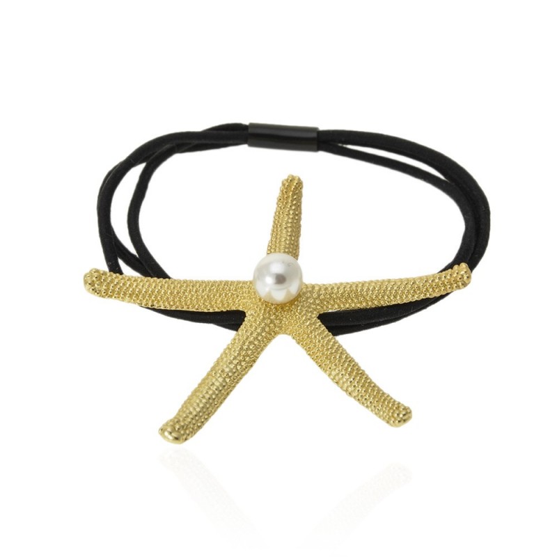 Резинка для волос с украшением (13988) вариант 02