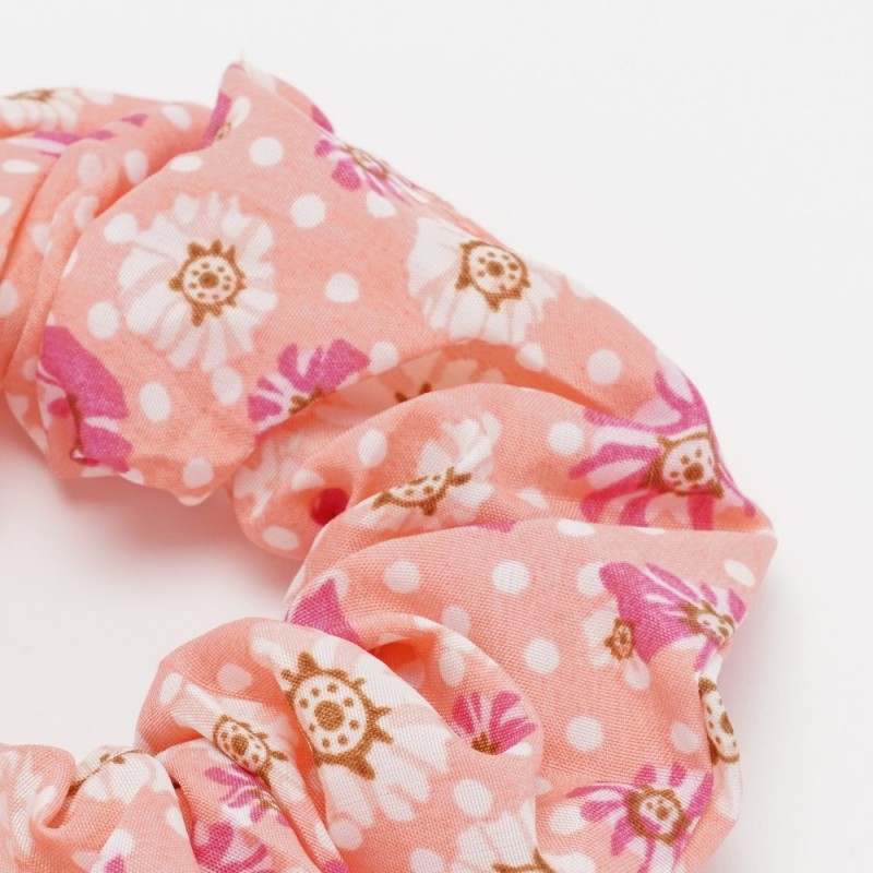 Резинка для волос из шифоновой ткани (16032) вариант 02