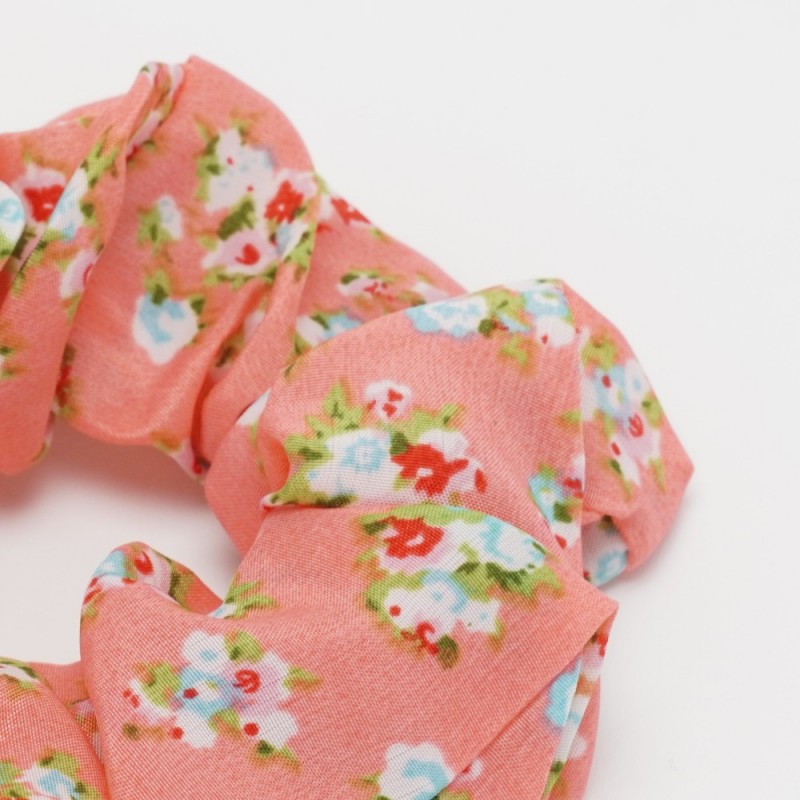 Резинка для волос из шифоновой ткани (16032) вариант 03