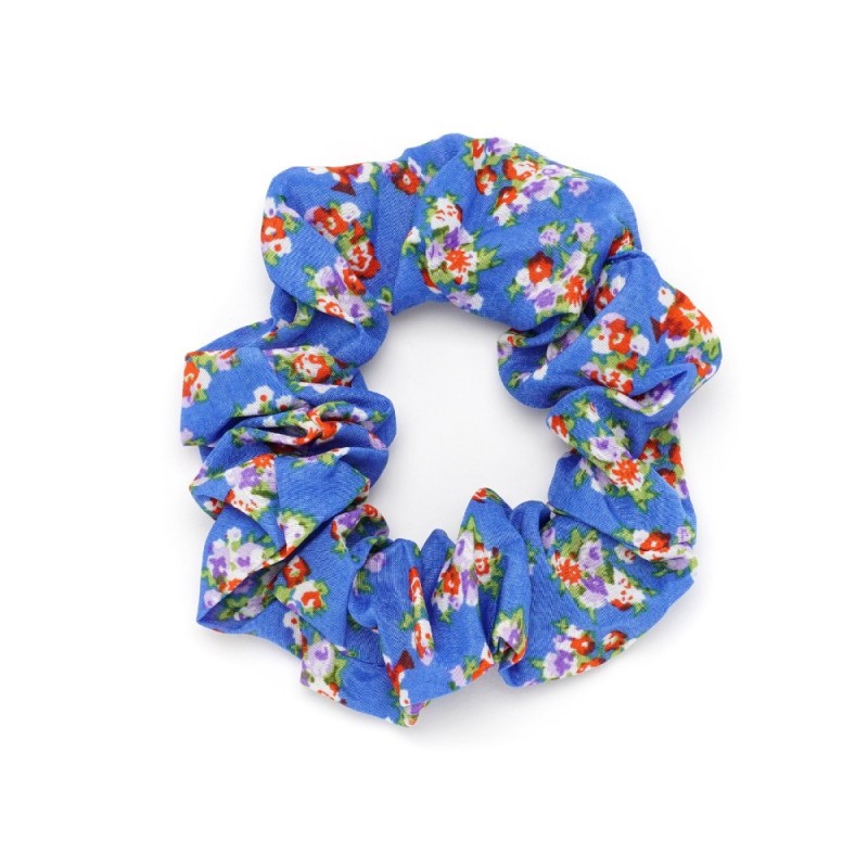 Резинка для волос из шифоновой ткани (16032) вариант 06