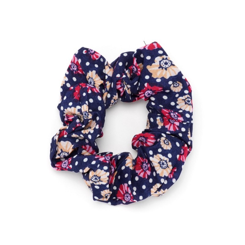 Резинка для волос из шифоновой ткани (16032) вариант 08