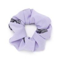 Резинка для волос из софтовой ткани Париж 10см (16051)