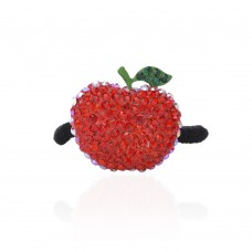 Резинка для волос с украшением Яблоко (2707)