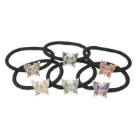 Набор резинок для волос 6шт разноцветные (9245)