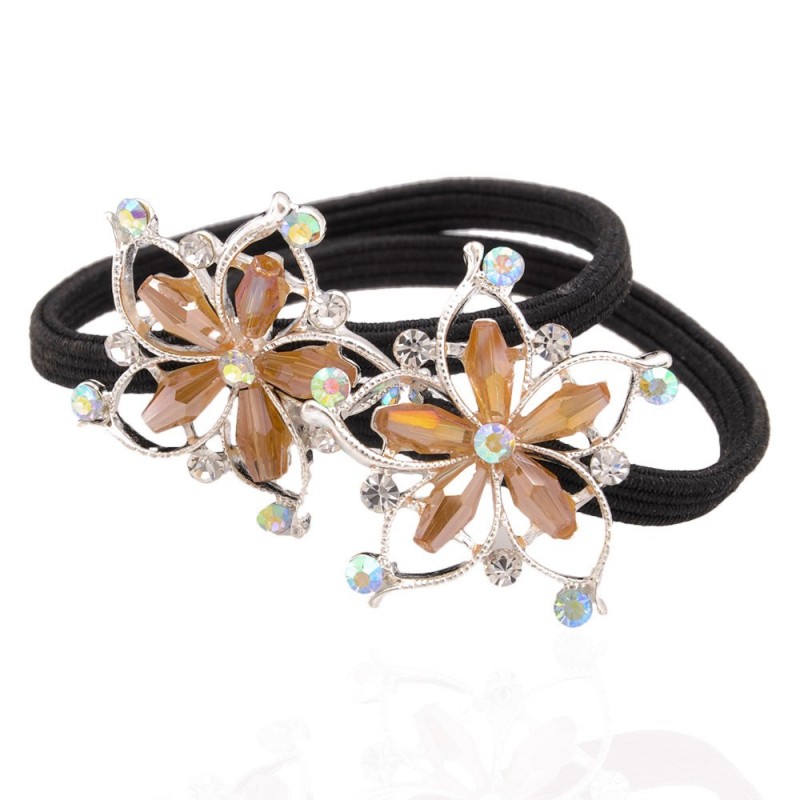 Пара резинок для волос 2шт (10056) вариант 05