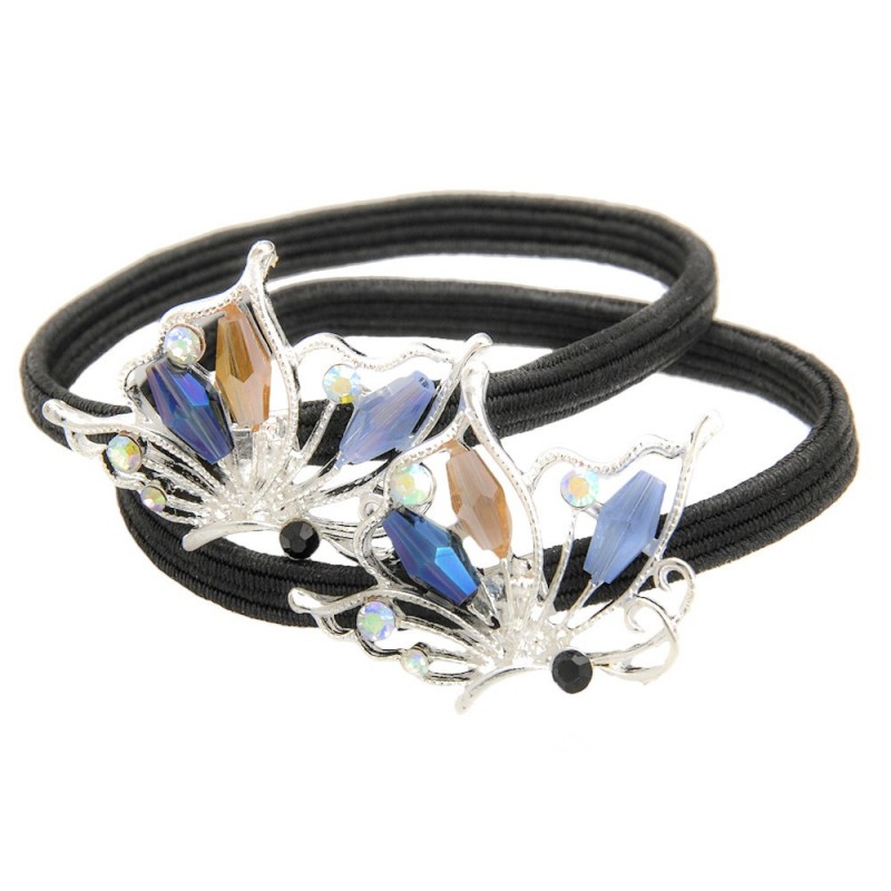 Пара резинок для волос 2шт (10126) вариант 08