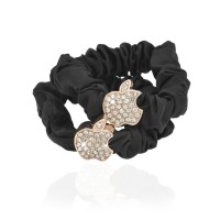 Набор резинок для волос шифоновый с украшением 2шт (10910) вариант 03