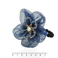 Резинка для волос с украшением (12438) вариант 02