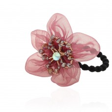 Резинка для волос с украшением (12438) вариант 04