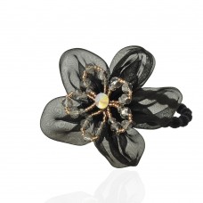 Резинка для волос с украшением (12438) вариант 05