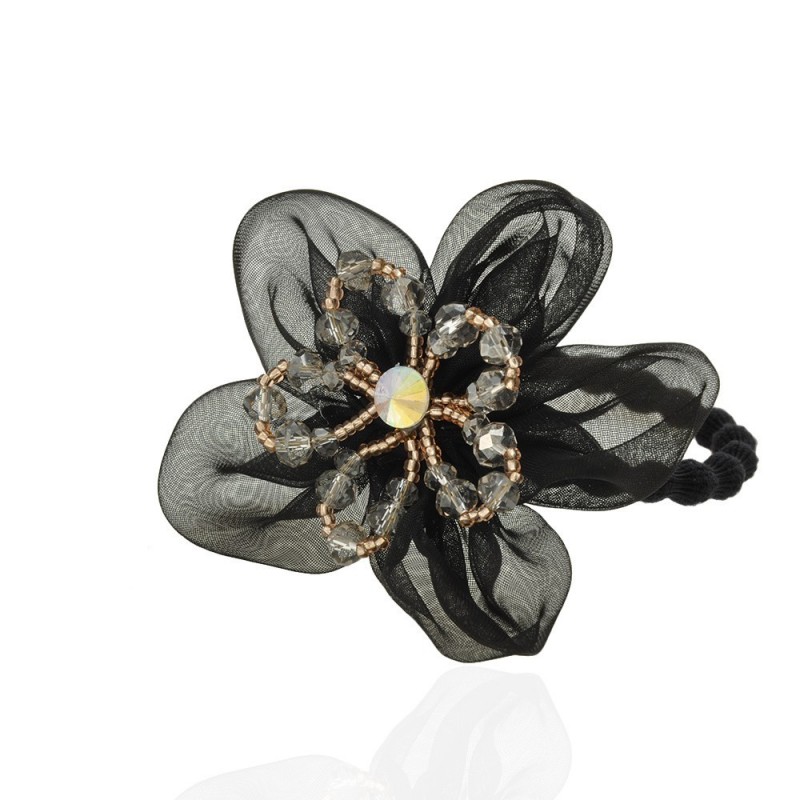 Резинка для волос с украшением (12438) вариант 05