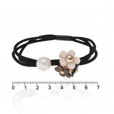 Резинка для волос с украшением (13361) вариант 01