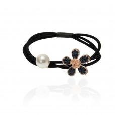 Резинка для волос с украшением (14077) вариант 02