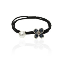 Резинка для волос с украшением (14078) вариант 01