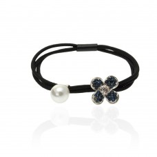 Резинка для волос с украшением (14078) вариант 01