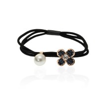 Резинка для волос с украшением (14078) вариант 02