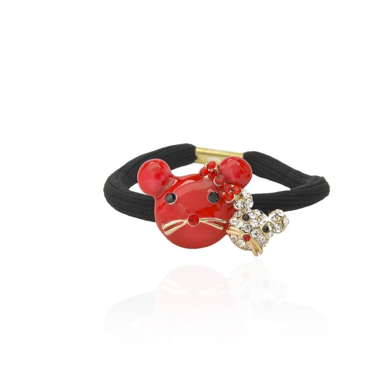 Резинка для волос с украшением (2614) вариант 05