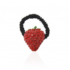Резинка для волос с украшением Клубника (2694) вариант 01