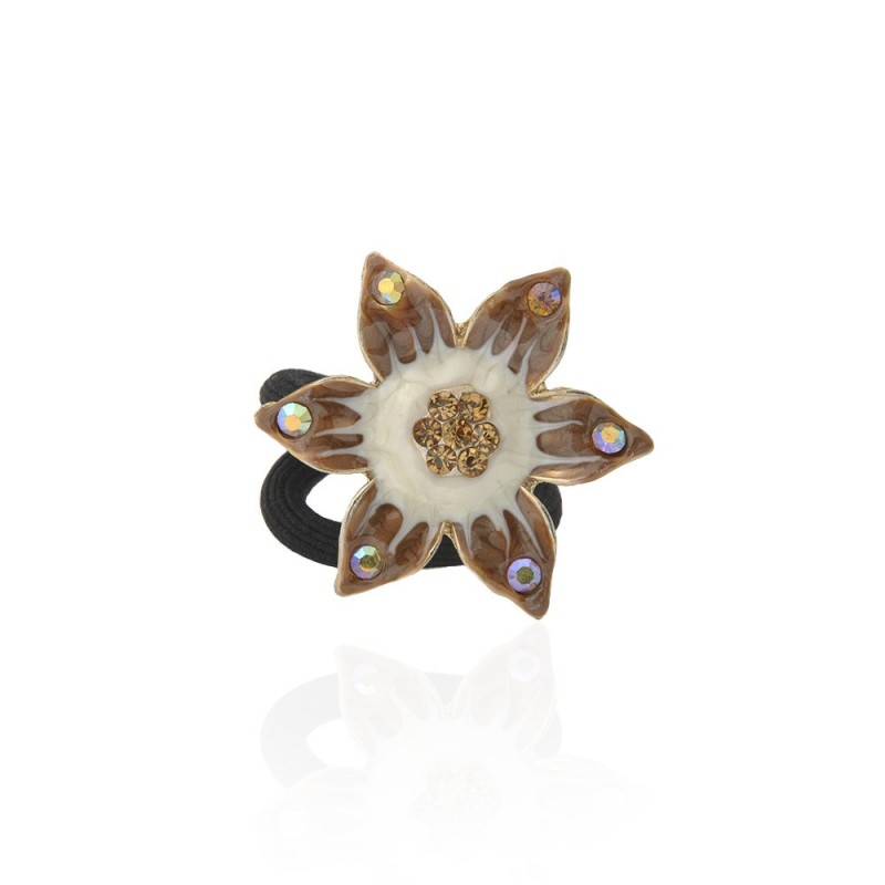 Резинка для волос с украшением (2740) вариант 02