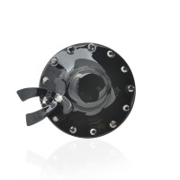 Велюровая резинка для волос с украшением (3551) вариант 02