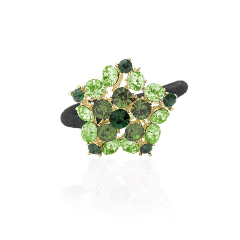 Резинка для волос с украшением (3820) вариант 06