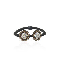 Резинка для волос с украшением (3821) вариант 06