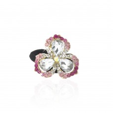 Резинка для волос с украшением (3836) вариант 02