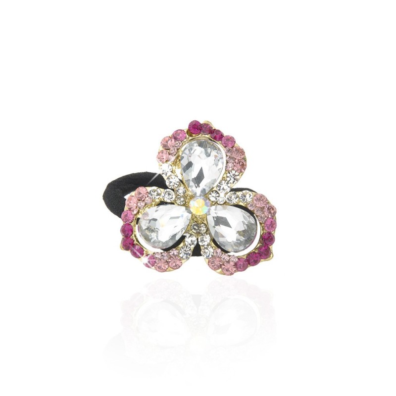 Резинка для волос с украшением (3836) вариант 02