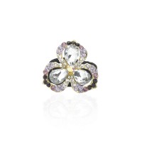 Резинка для волос с украшением (3836) вариант 04