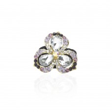 Резинка для волос с украшением (3836) вариант 04