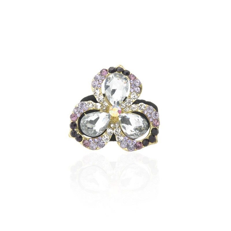 Резинка для волос с украшением (3836) вариант 04