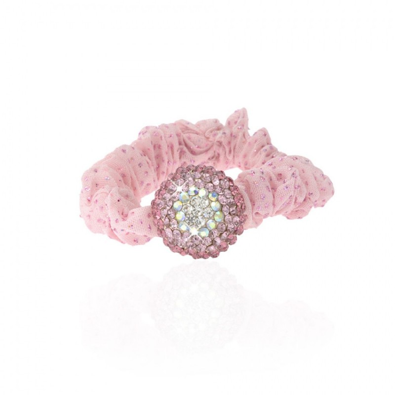 Резинка для волос с украшением (5515) вариант 03